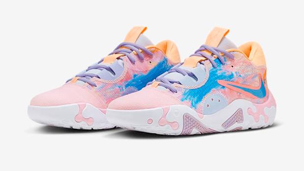 Los Angeles Clippers forward Paul George's newest shoes are perfect for summertime. Everything consumers need to know about the Nike PG 6 'Painted Swoosh' basketball sneakers.